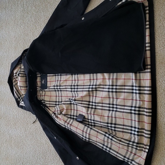 BURBERRY CHECK CUFFS WARM LINER HOODED RAINCOAT JACKET - Picture 7 of 14